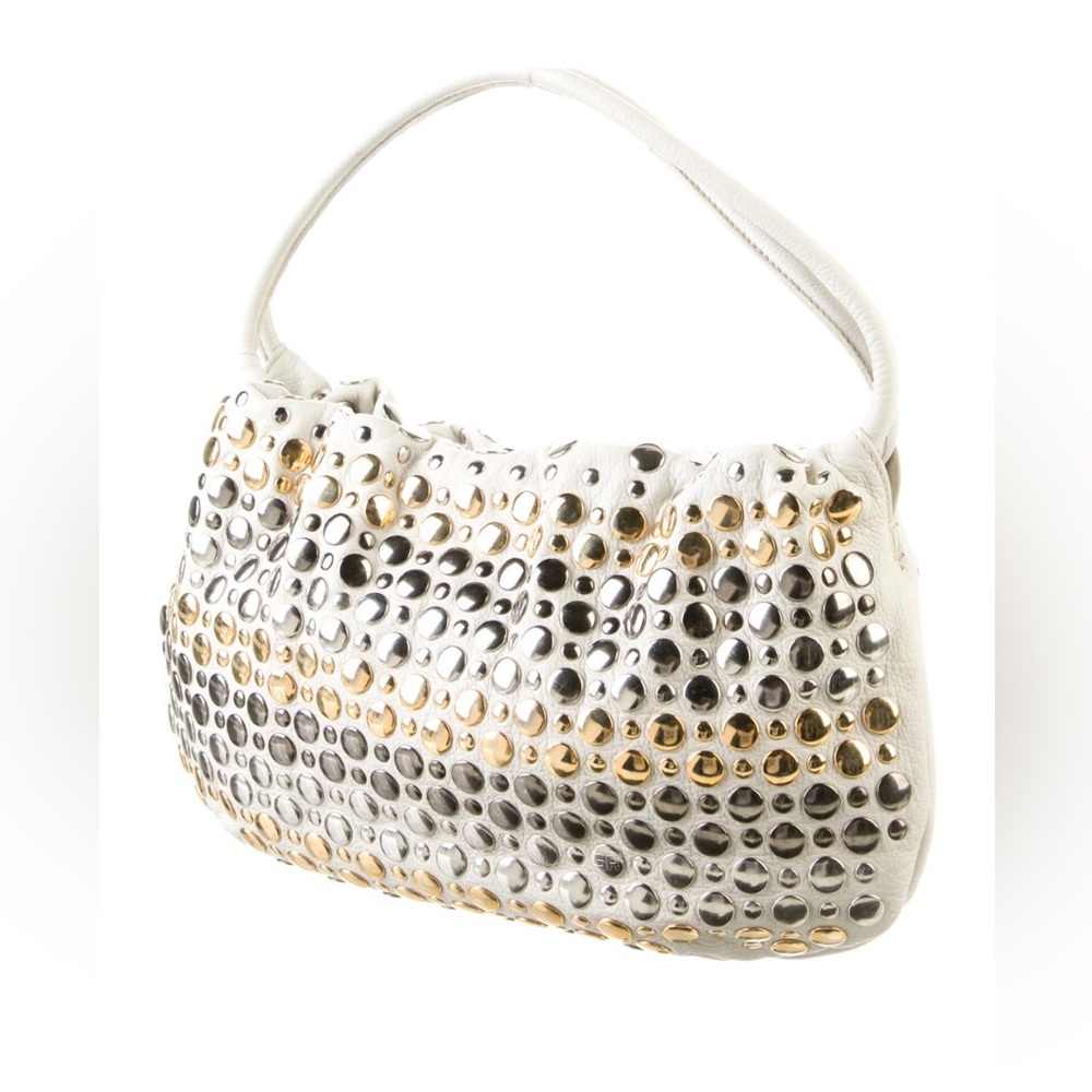 Sonia Rykiel vintage Studded domino bag